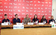 Video snimak konferencije "Četiri medalje karatistima iz Srbije na Evropskom prvenstvu za kadete, juniore i mlađe seniore" Video snimak konferencije "Četiri medalje karatistima iz Srbije na Evropskom prvenstvu za kadete, juniore i mlađe seniore"